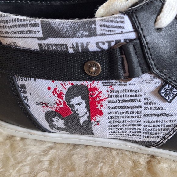 TUK Sid and Nancy hightop sneakers Size 10 NEW - Picture 3 of 7